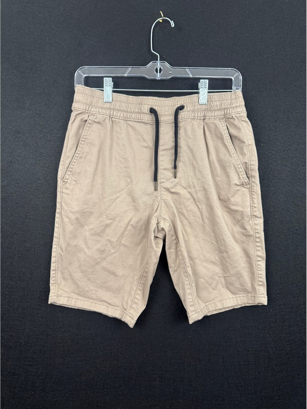 Hollister Men's Jogger Shorts 9" Advanced Stretch Beige XS